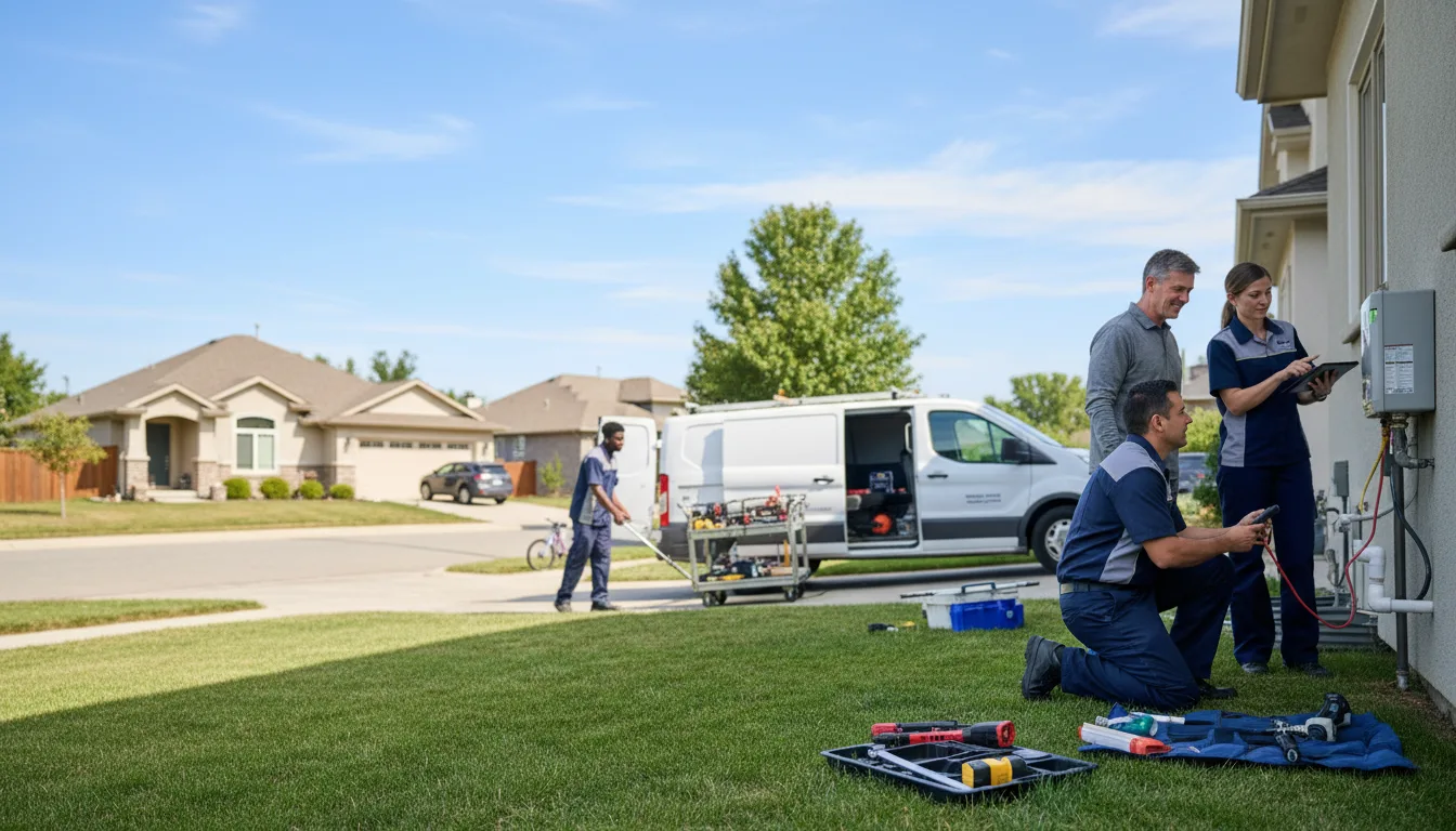 Tankless water heater service in Ruthven, IA